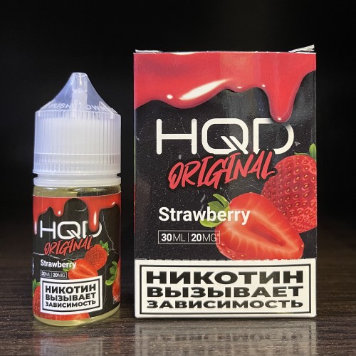 Жидкость HQD Original Strawberry / HQD Клубника