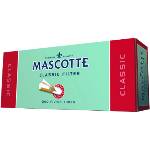 Сигаретные гильзы Mascotte Classic Filter Tubes 200 шт.